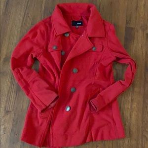 Red Hurley Peacoat